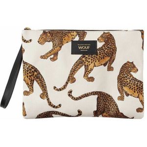 Wouf Cosmetische tas 26 cm the leopard