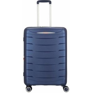 Jump Furano 2 4 wielen Trolley 66 cm met uitbreidingsplooi bleu nuit