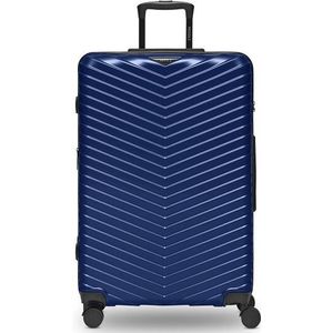 Redolz Essentials 18 4 wielen Trolley 76 cm met uitbreidingsplooi metallic-blue shiny