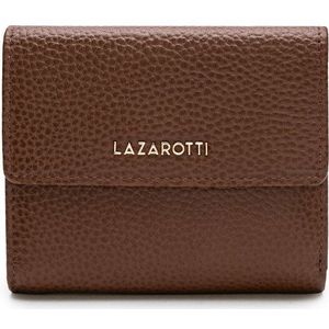 Lazarotti Bologna Leather Portemonnee Leer 12 cm brown