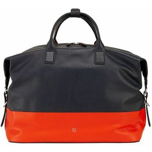 DuDu Miami Weekender reistas Leer 43 cm navy