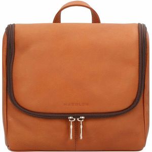 Harold's Landelijke waszak leer 25 cm cognac