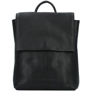 Burkely Soft Skylar Stad rugzak Leer 27 cm  zwart