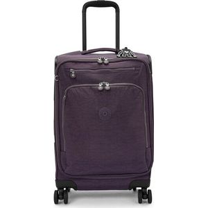 Kipling New Youri Spin 4 wielen Cabinewagen 55 cm ultimate plum