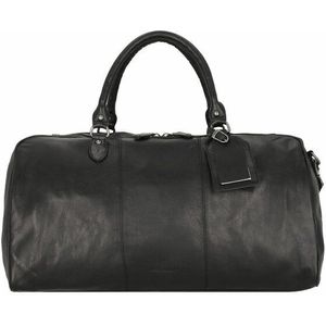 Jack Kinsky Montreal Weekender Reistas Leer 54 cm schwarz