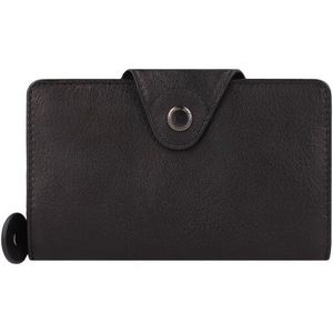 aunts & uncles Francis Portemonnee RFID-bescherming Leer 15 cm  zwart