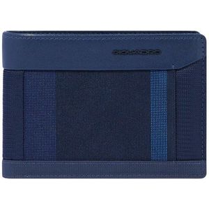 Piquadro Steve Portemonnee RFID-bescherming 12.5 cm blue