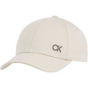 Calvin Klein Ck Bombed Metal Baseball Cap 29 cm stony beige