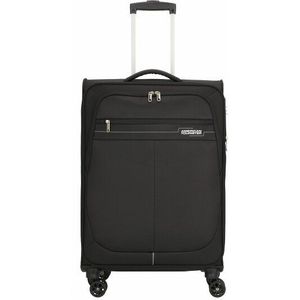 American Tourister Deep Dive 4 wielen Trolley 67 cm met uitbreidingsplooi black-grey