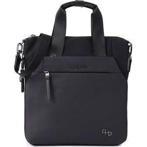 Hedgren - Roku Vertical Tote Bag - Handtas - Zwart - 100% Polyester