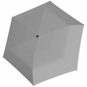 Doppler Carbonsteel Mini Slim Zak paraplu 22 cm shady grey
