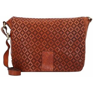 Campomaggi Messenger leder 35 cm cognac