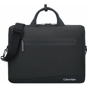 Calvin Klein Rubberized Conv Koffer 38.5 cm Laptop compartiment ck black