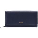 L.Credi Evelyn portemonnee leer 20 cm  blauw