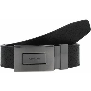 Calvin Klein Formal Omkeerbare riem Leer ck black smooth 110 cm