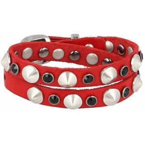 Campomaggi Armband leer 45 cm rosso