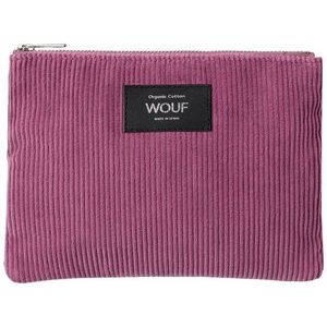 Wouf Corduroy cosmeticatas 21,5 cm mauve