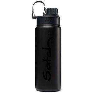 Satch Roestvrij stalen drinkfles 500 ml black grey