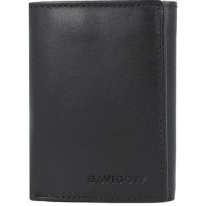 Davidoff Essentials Portemonnee RFID-bescherming Leer 9 cm schwarz