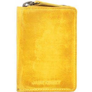Jack Kinsky Nassau 110 Portemonnee RFID Leer 7.5 cm gelb