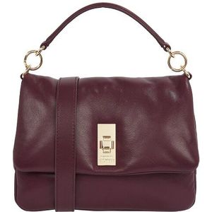 Tommy Hilfiger Soft Leather Handtas Leer 27 cm red