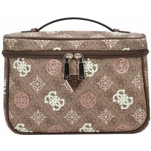 Guess Eliette Beautycase 26 cm latte logo multi