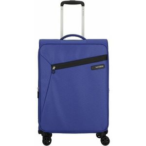 Samsonite Litebeam 4 wielen Trolley 66 cm met uitbreidingsplooi nautical blue