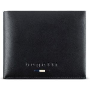 bugatti Romeo Portemonnee RFID-bescherming Leer 11.5 cm  zwart