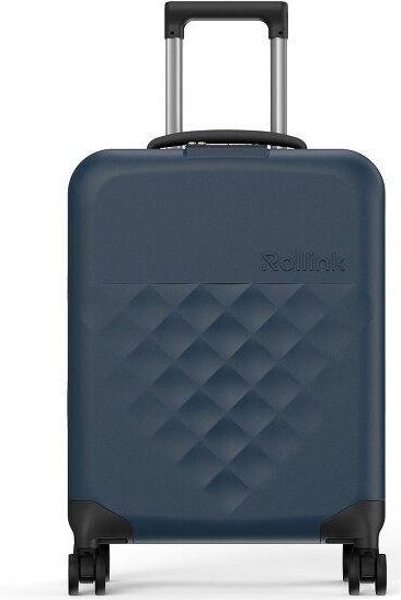 Rollink Vega 360 opvouwbare 4-wiel cabinewagen S 55 cm  blauw