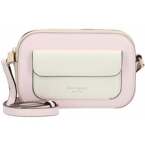 Kate Spade New York Ava Mini tas Schoudertas Leer 18 cm shimmer pink multi