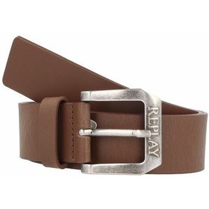 Replay Riem Leer dk brown wood 105 cm