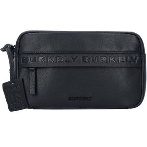 Burkely Minimal Mason Fanny pack Leer 23 cm busy black