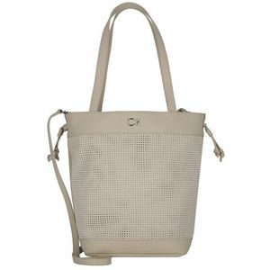 Calvin Klein Re-Lock Shopper Tas 21 cm stoney beige