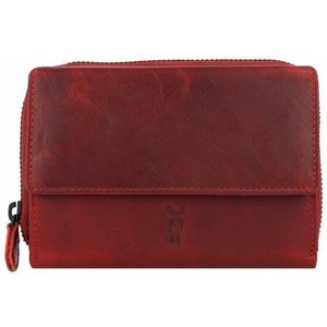 Jack Kinsky Risör Portemonnee RFID-bescherming Leer 14 cm rot