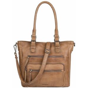 FredsBruder Dear Schoudertas Leer 40 cm caramel