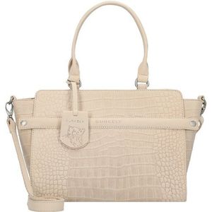 Burkely Casual Cayla Shopper Tas Leer 38 cm oyster white