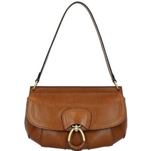 The Bridge Erica Schoudertas Leer 28 cm cognac