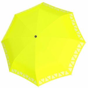 Doppler Fiber Magic Zak paraplu 29 cm neon yellow