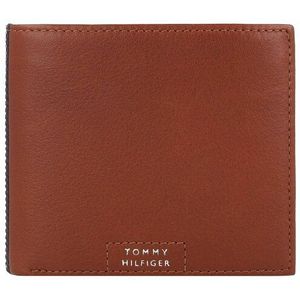 Tommy Hilfiger TH Prem Leather Portemonnee Leer 11.5 cm warm cognac