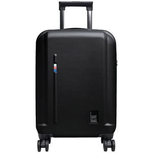 GOT BAG Re:Shell 4 wielen Cabinewagen 55 cm Laptop compartiment  zwart