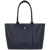 Tommy Hilfiger Logotape Shopper Tas 49 cm blue