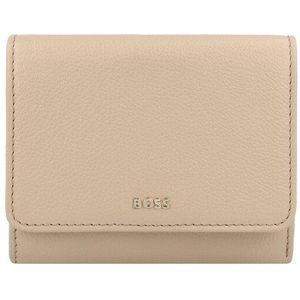 Boss Alyce Portemonnee Leer 12 cm light beige