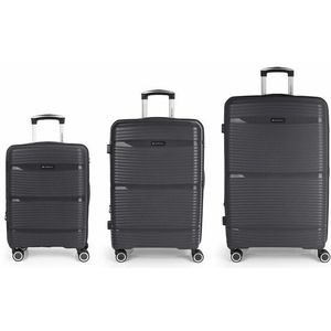 Gabol Akane 4 Roll Suitcase Set 3st. gris