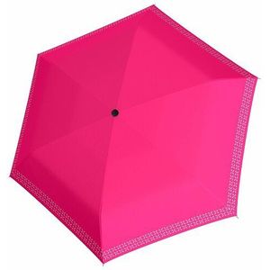 Doppler Fiber Havanna Zak paraplu 23 cm neon pink