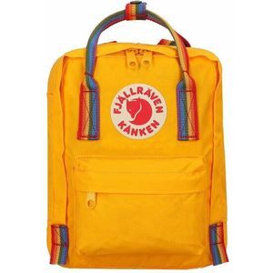 Fjällräven Kanken Rainbow Mini Stad rugzak 28 cm warm yellow-rainbow pattern