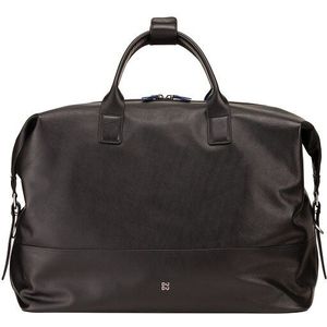 DuDu Miami Weekender reistas Leer 43 cm  zwart