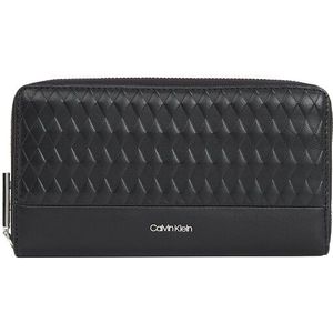 Calvin Klein Mini Quilt Portemonnee 19 cm  zwart