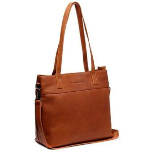 The Chesterfield Brand Nola Shopper Tas Leer 30 cm cognac