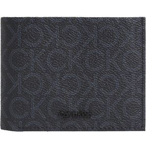 Calvin Klein - CK Must Mono - Portefeuille - Zwart - Leer