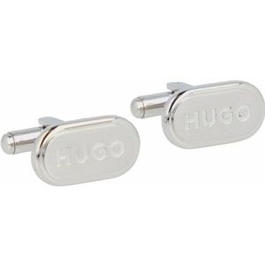 Hugo E-Classic Manchetknopen Roestvrij staal 1.5 cm silver